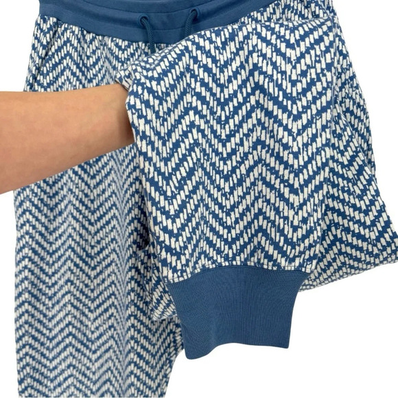 Vivienne Westwood Orb-Embroidered Jogger Herringbone Pattern Blue Large - Picture 7 of 10